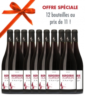 Les 100 Pas du Berger Rouge 2021 - 11 bouteilles, 1 offerte