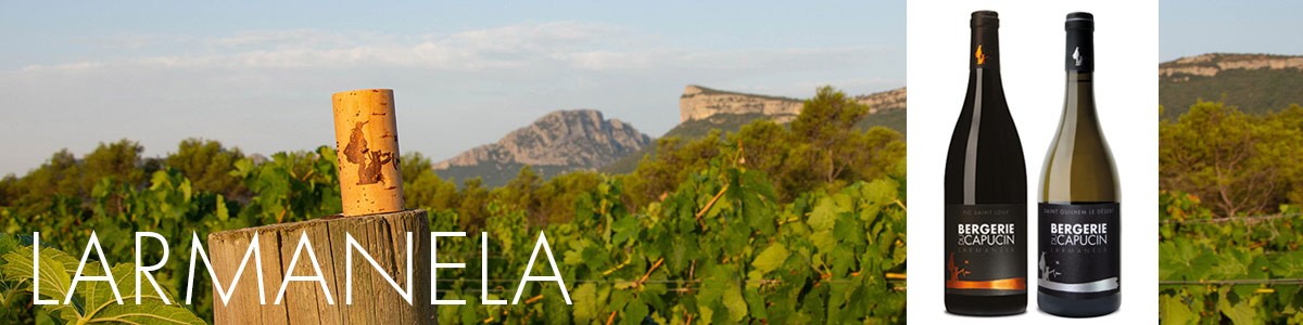 Pic Saint Loup Larmanela vin rouge Bergerie du Capucin