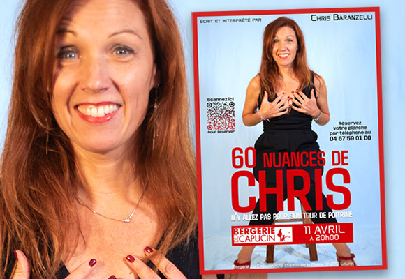 Spectacle humour Christèle BARANZELLI - 11 avril 2026 20h00